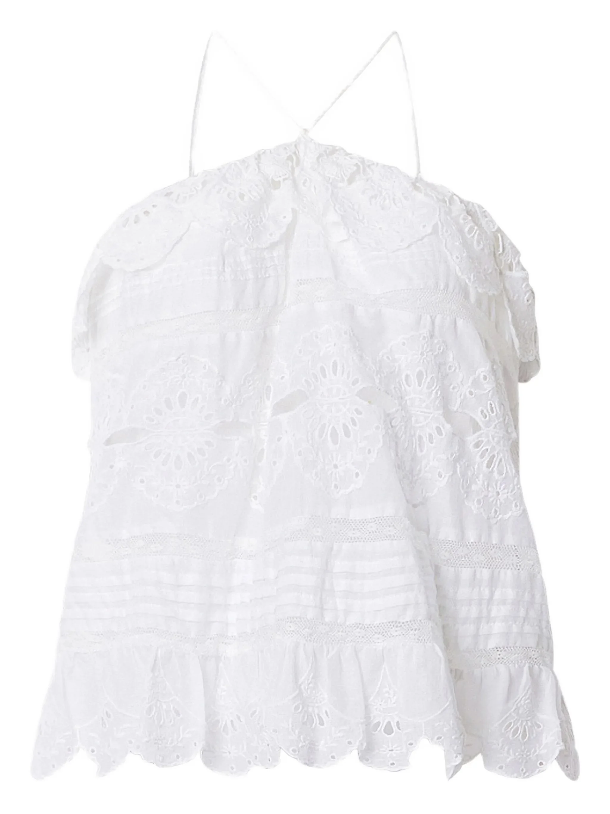 Marant Étoile Prisha Ruffled Top - 1