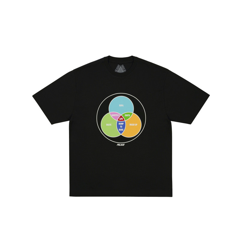 ZEN DIAGRAM T-SHIRT BLACK 1