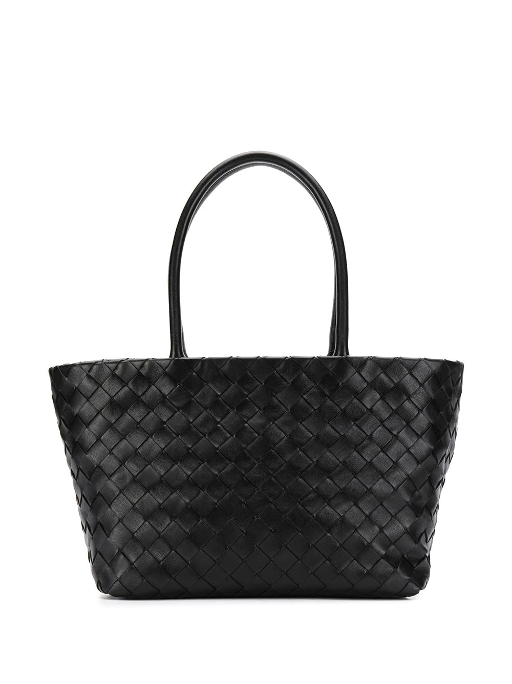 small Intrecciato tote bag - 1