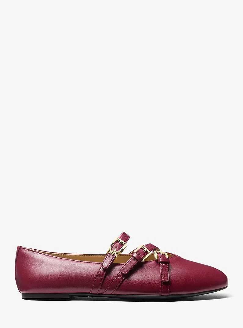 Indy Flex Leather Ballet Flat - 1