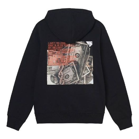 Men's Stussy FW21 Paid In Full Pattern Printing Black 3923754 - 1