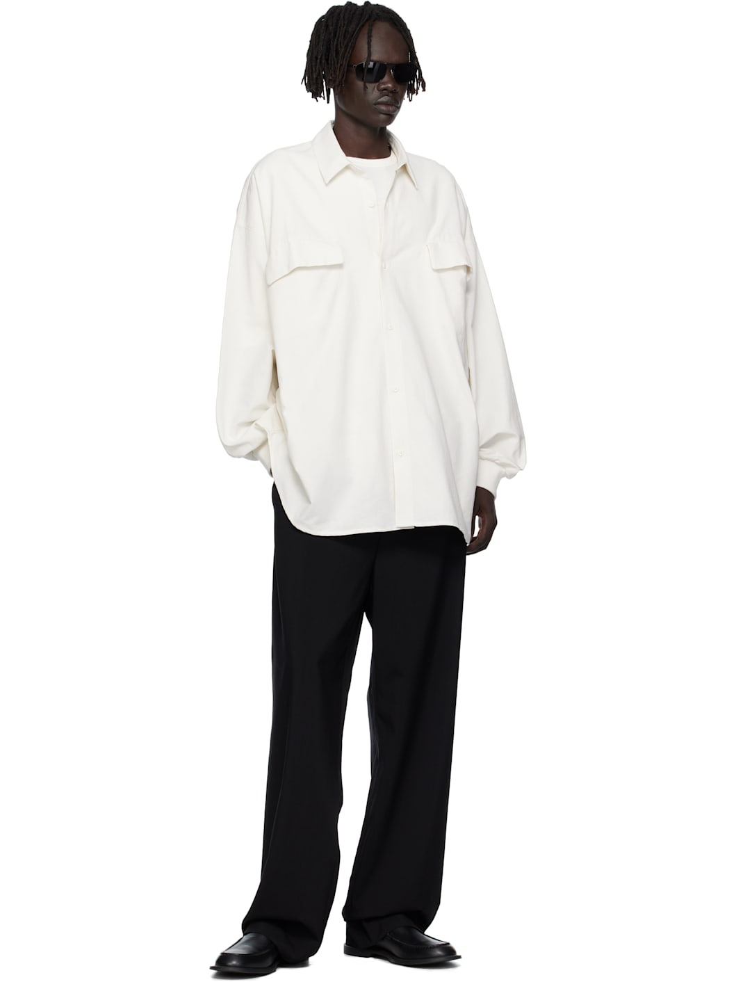 White Oxford Shirt - 4
