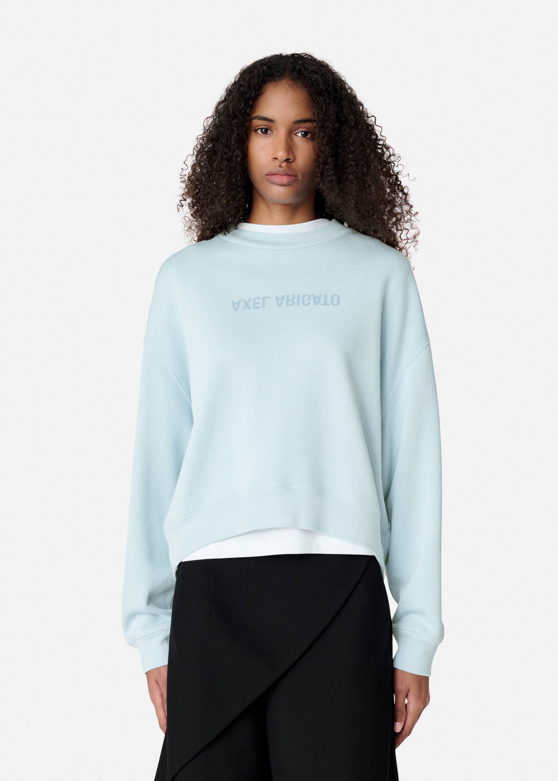 Distort Washed Sweatshirt - 2