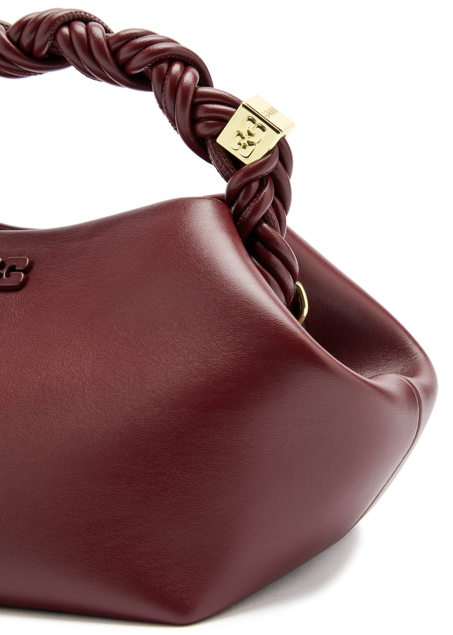 Ganni Bou Small Leather top Handle bag - 3