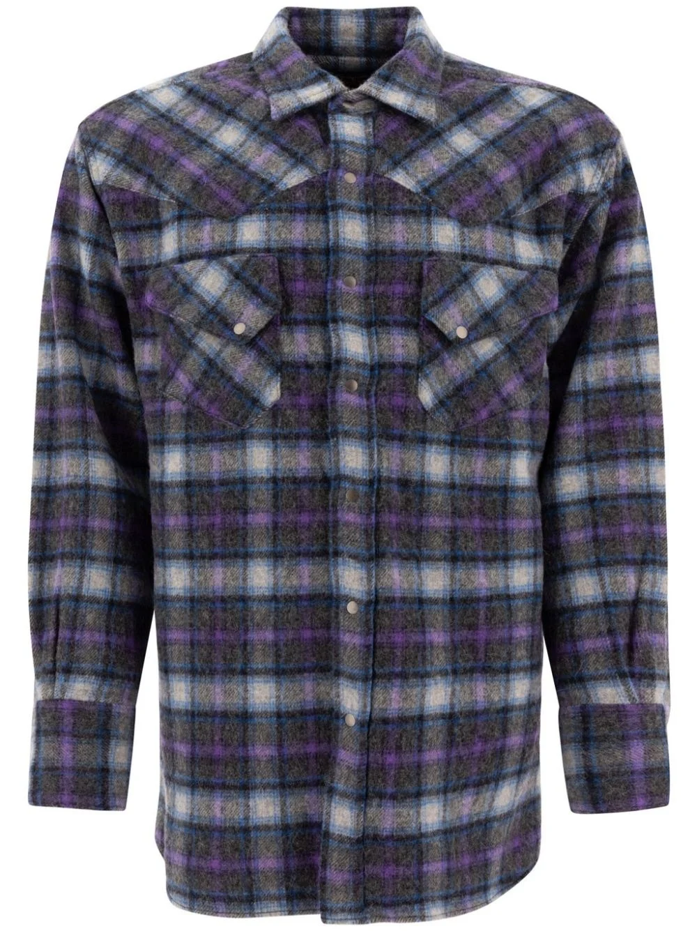 checked Western shirt - 1