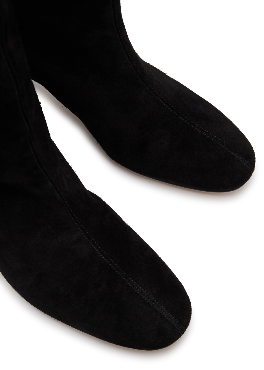 Aeyde Willa 50 Suede Knee-high Boots - 3