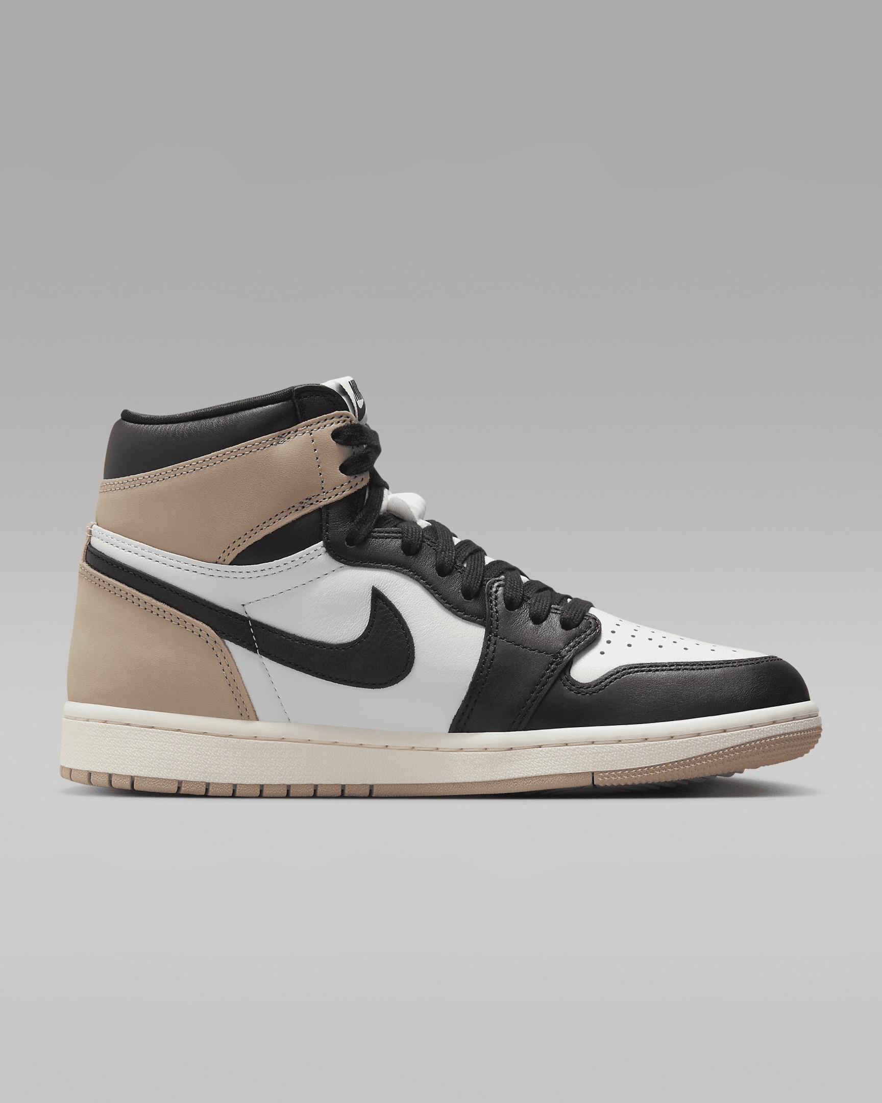 Women's Air Jordan 1 Retro High OG "Latte" Shoes - 3