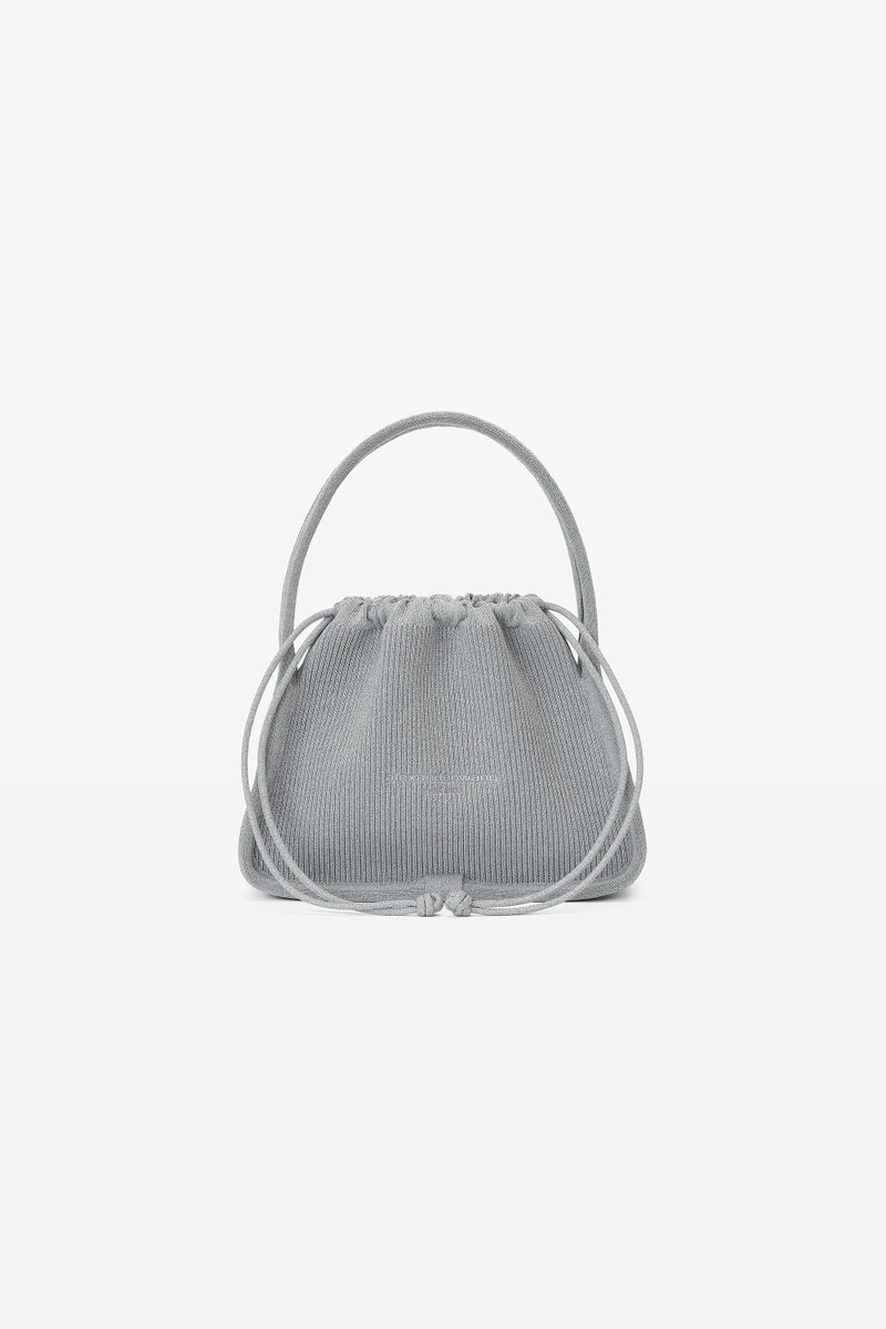 RYAN SMALL BAG IN REFLECTIVE RIB KNIT 1