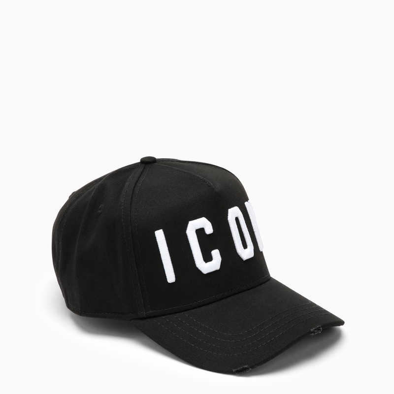 Black/white Icon baseball cap - 1