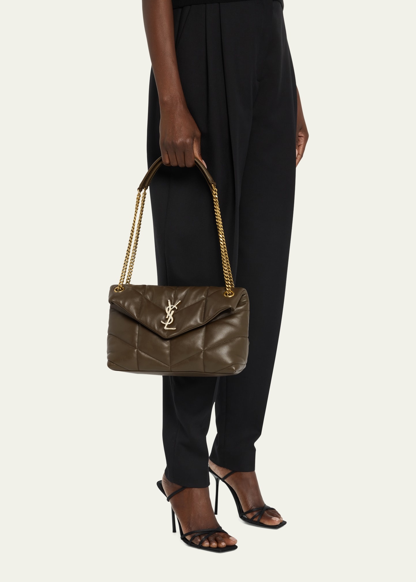 LouLou Small Puffer Chain Shoulder Bag - 2