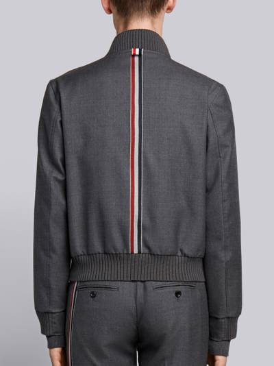 Thom Browne Center-Back Stripe Blouson Jacket outlook