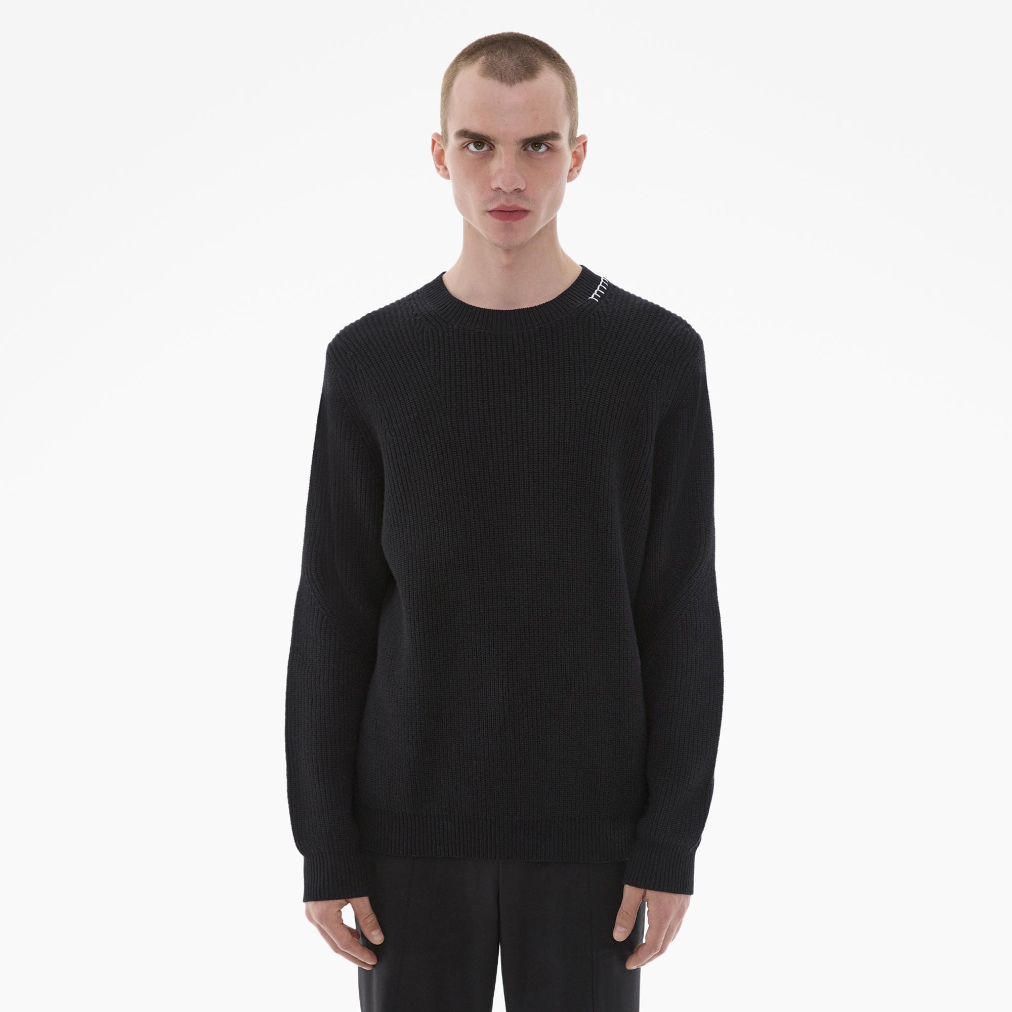 EMBROIDERED CREWNECK SWEATER - 3