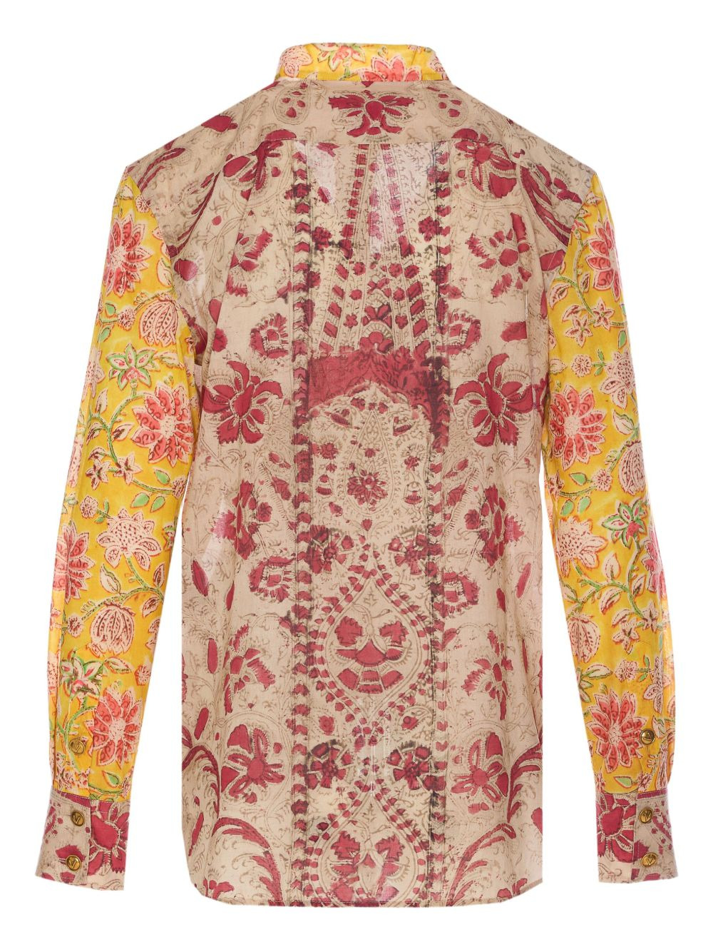 floral-print shirt - 2
