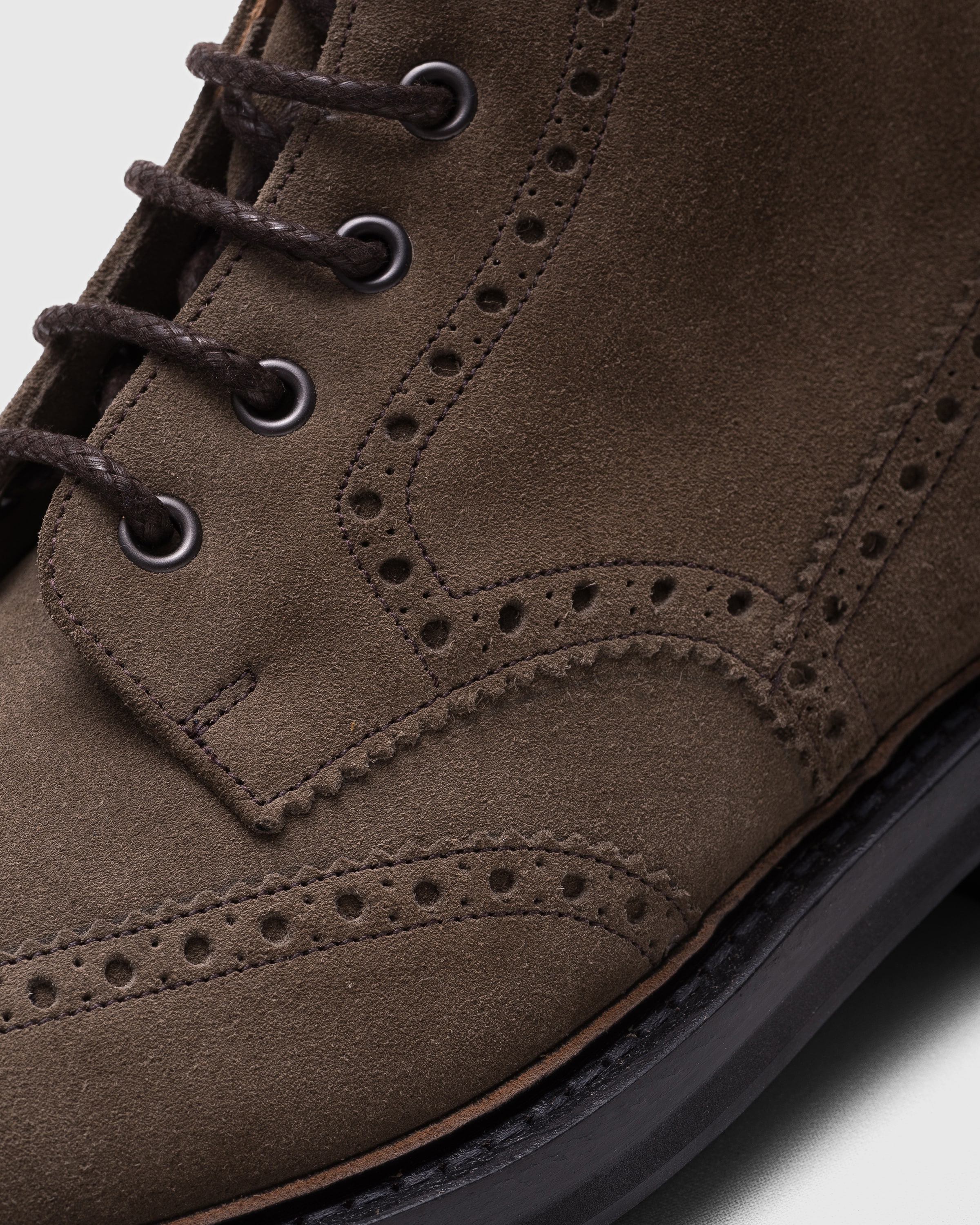Suede Lace-Up Boot - 3