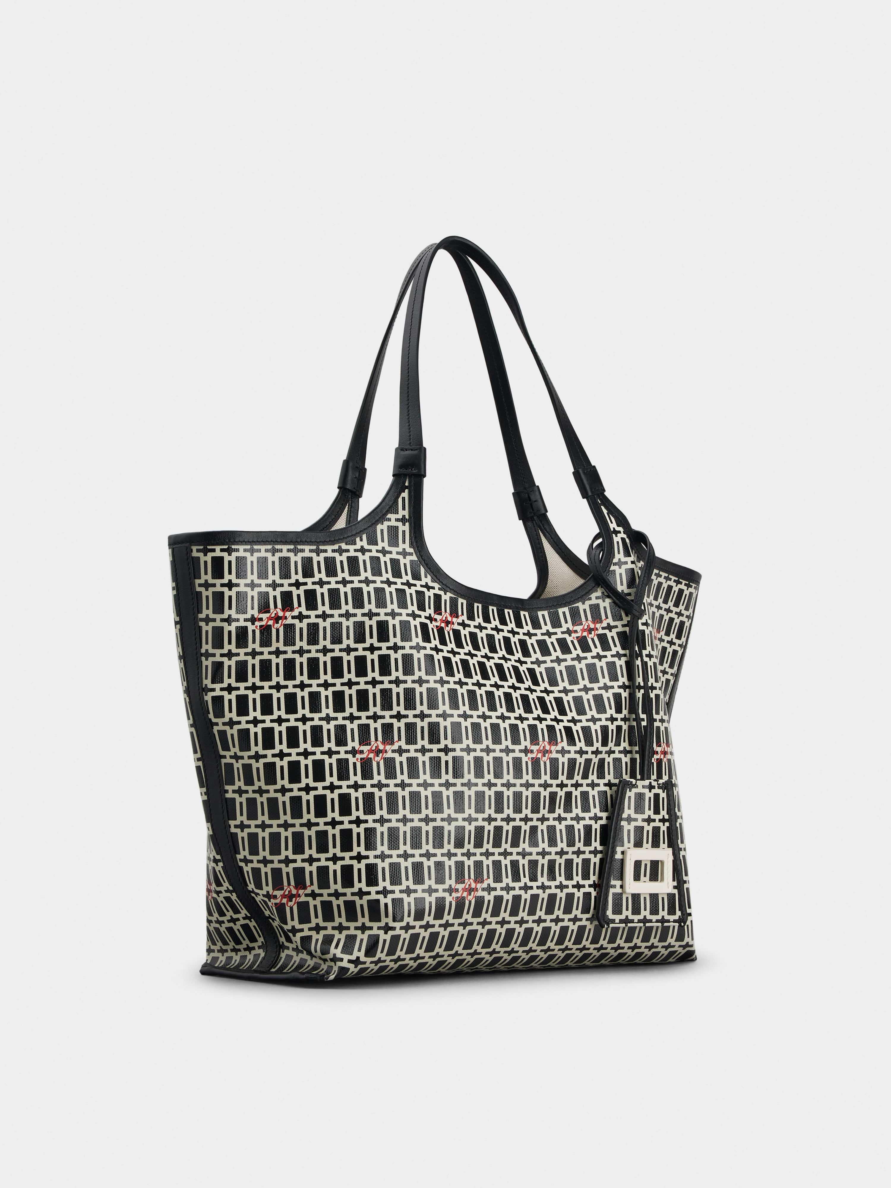 Grand Vivier Medium Shopping Bag in Fabrics - 2