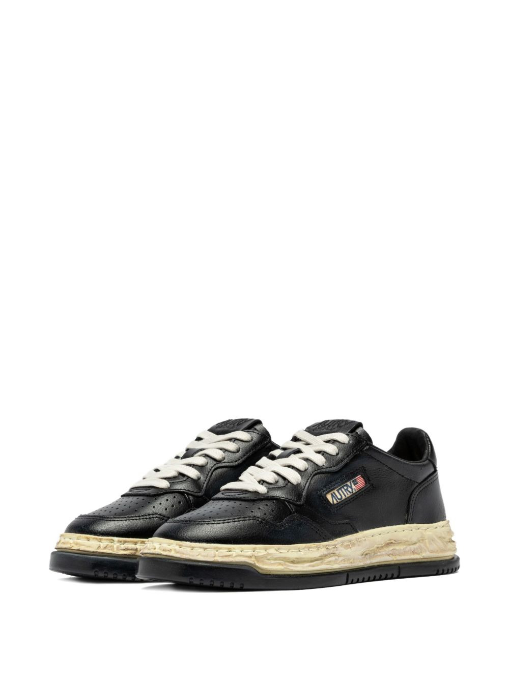 x Maison Mihara Yasuhiro leather sneakers - 2