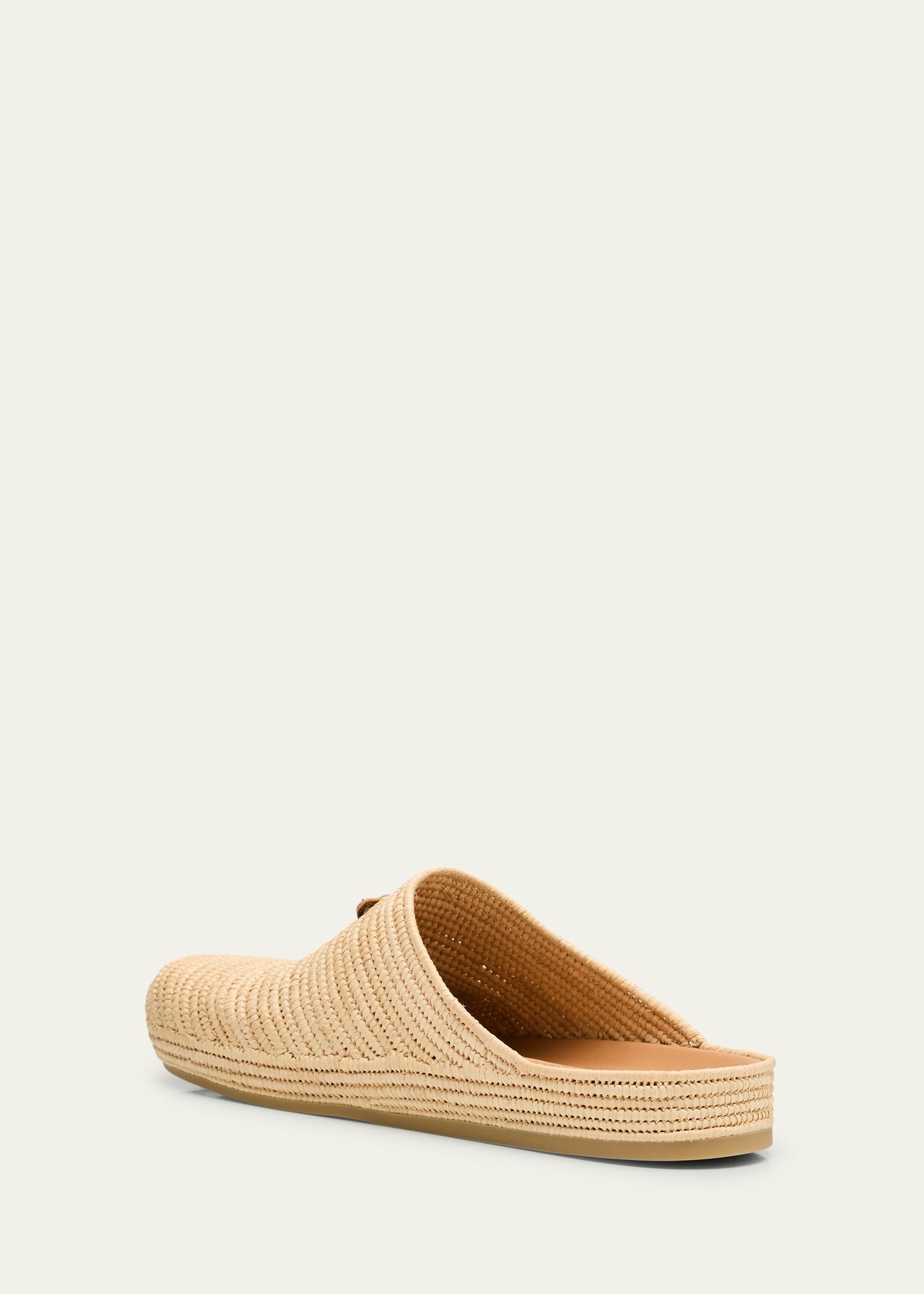 Men's Crochet Raffia Mules - 4