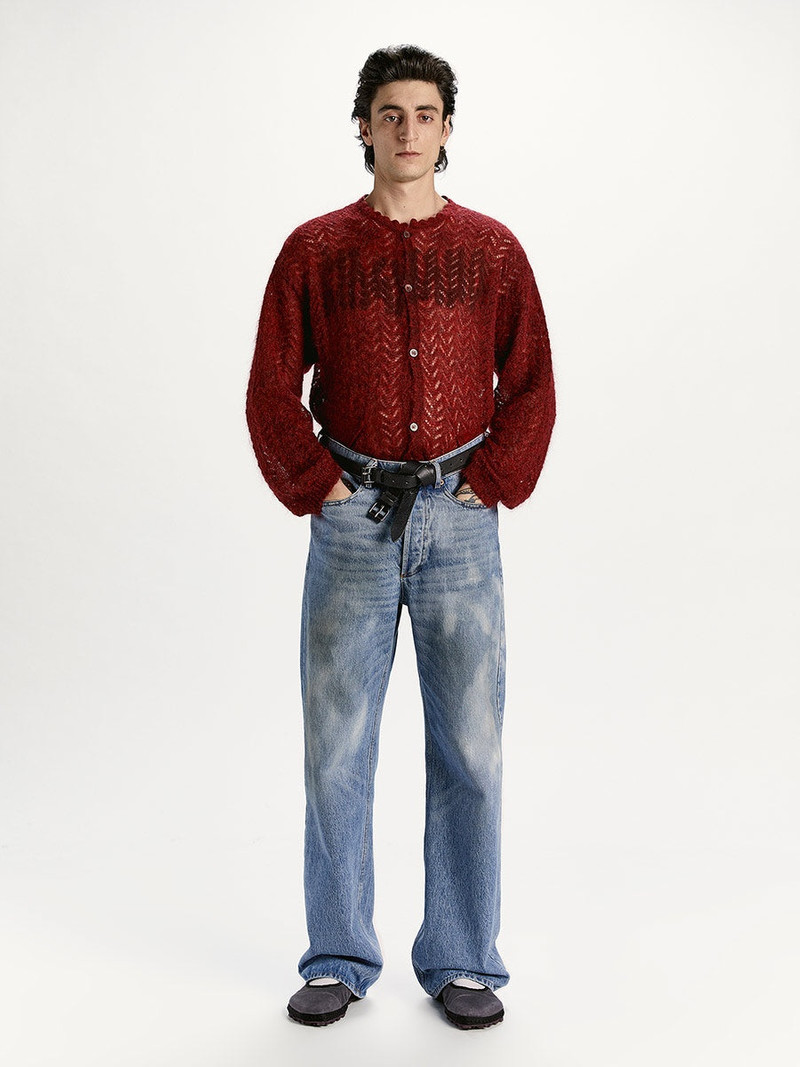 Bimbo Cardigan Red 3