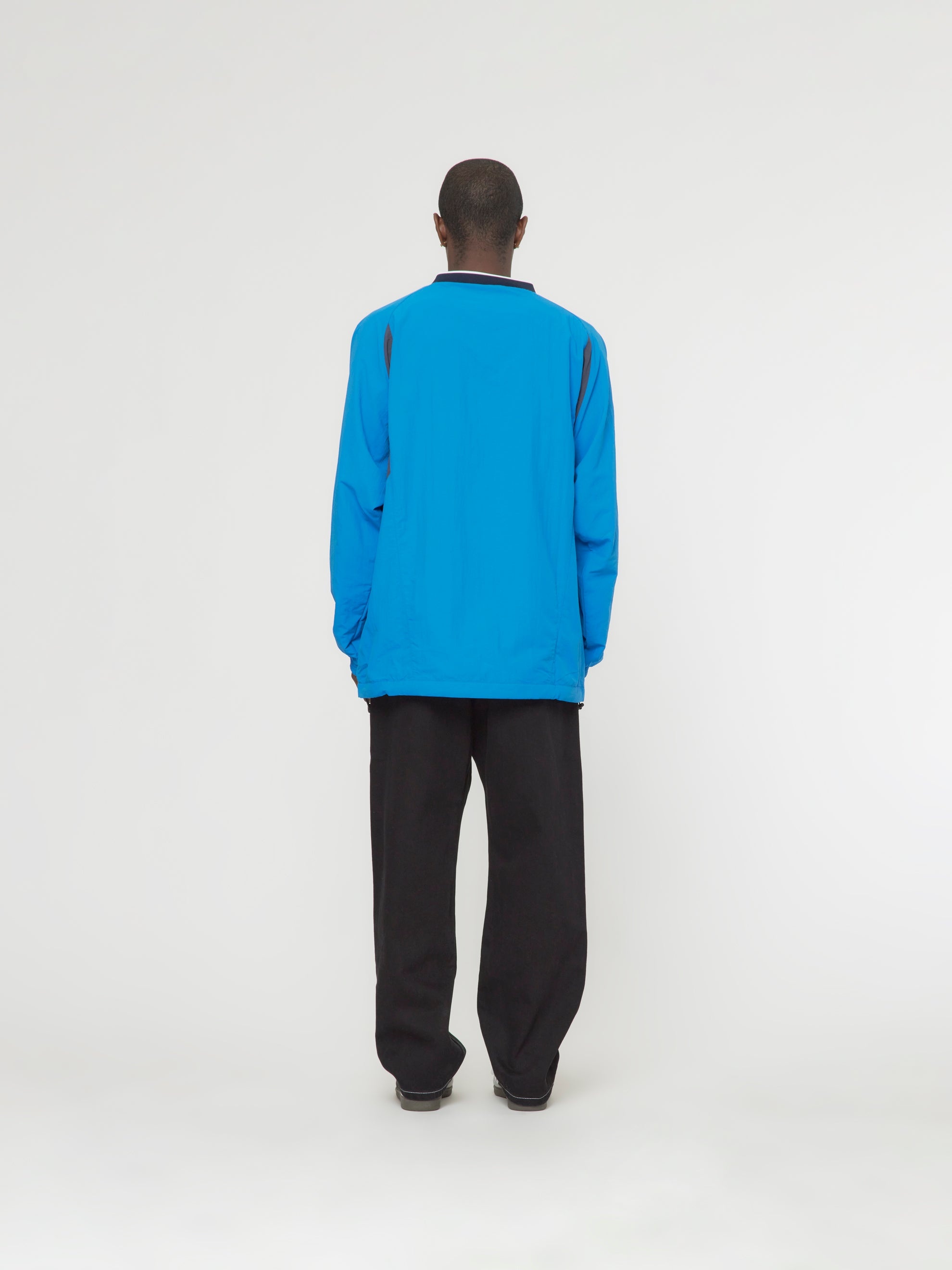 SPORTS PULLOVER (BRIGHT BLUE) - 4