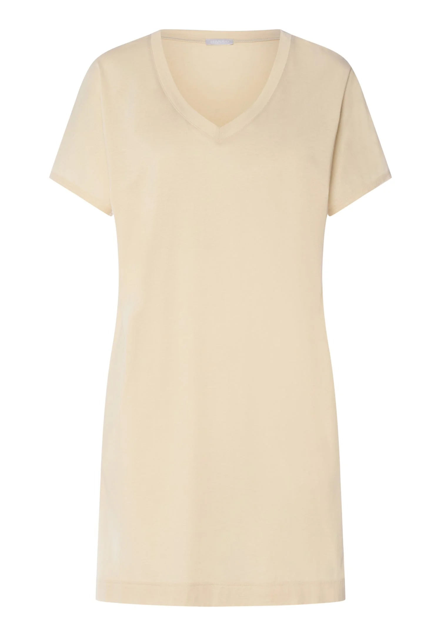 Laura Cotton Blend V-Neck Bigshirt - 1