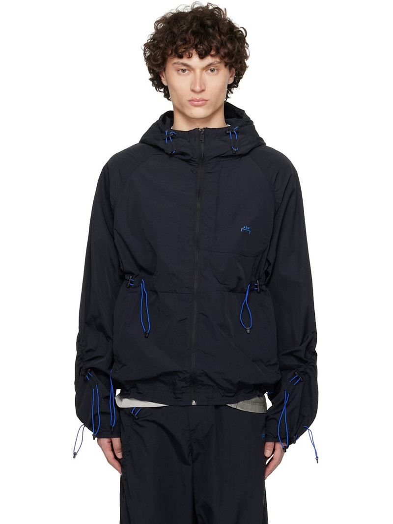 Black Balfron Windbreaker Jacket 1