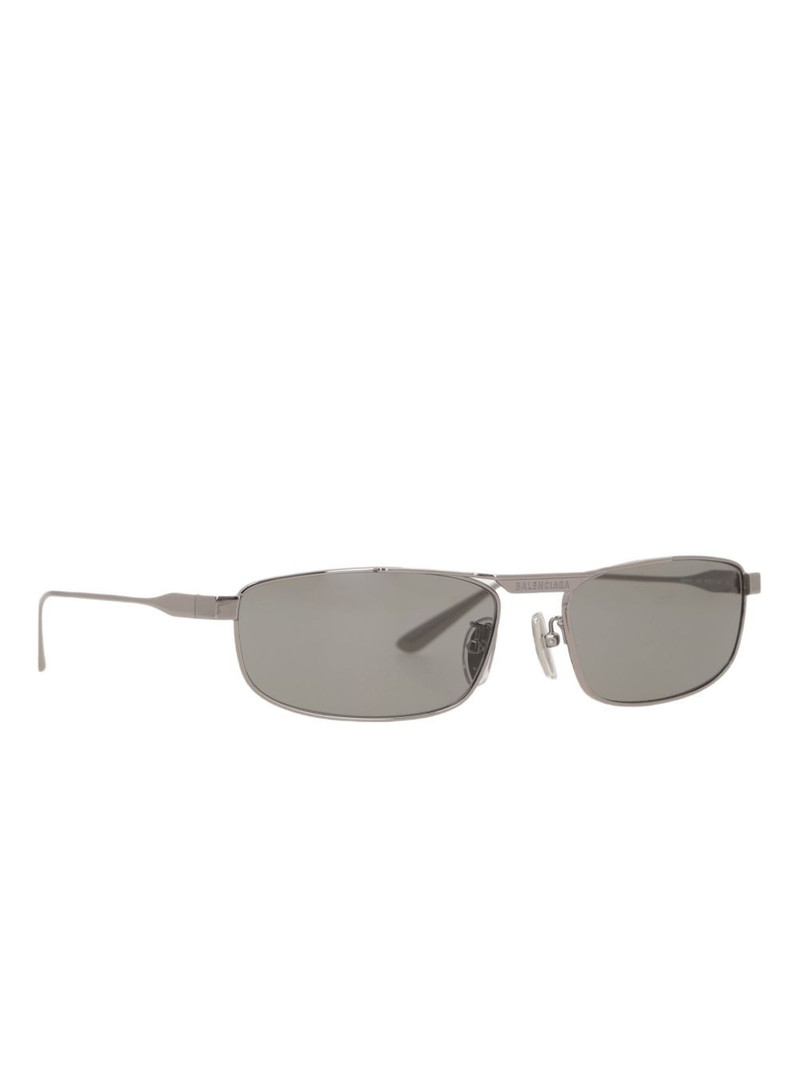 BALENCIAGA rectangle-frame sunglasses outlook