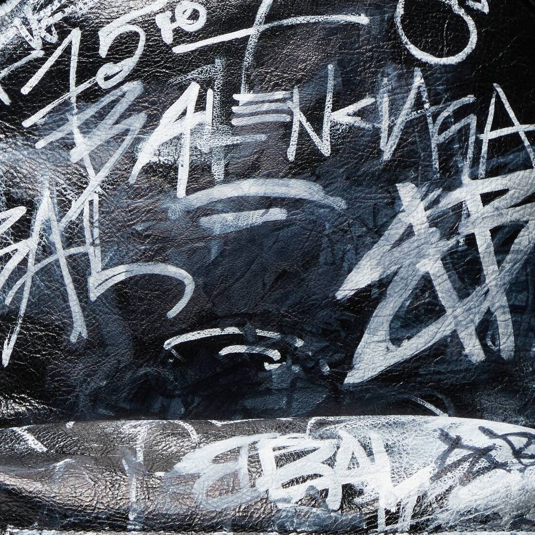 Men's Explorer Backpack Graffiti in Black - 6