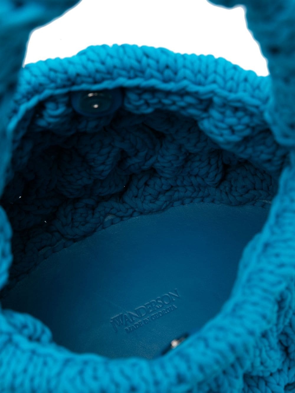 cable-knit tote bag - 5