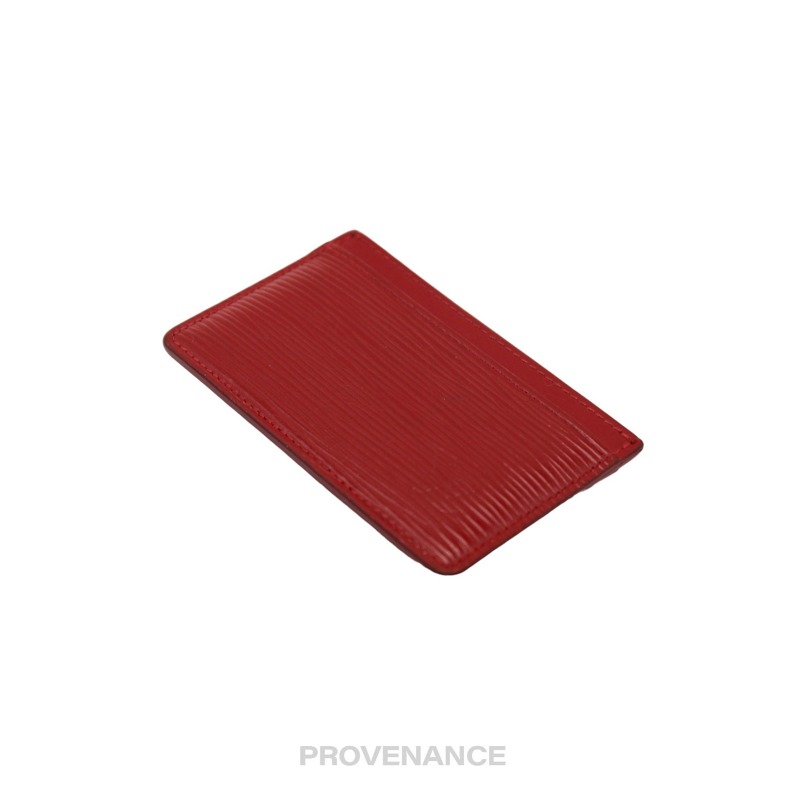 Louis Vuitton Card Holder Wallet - Red Epi Leather - 6