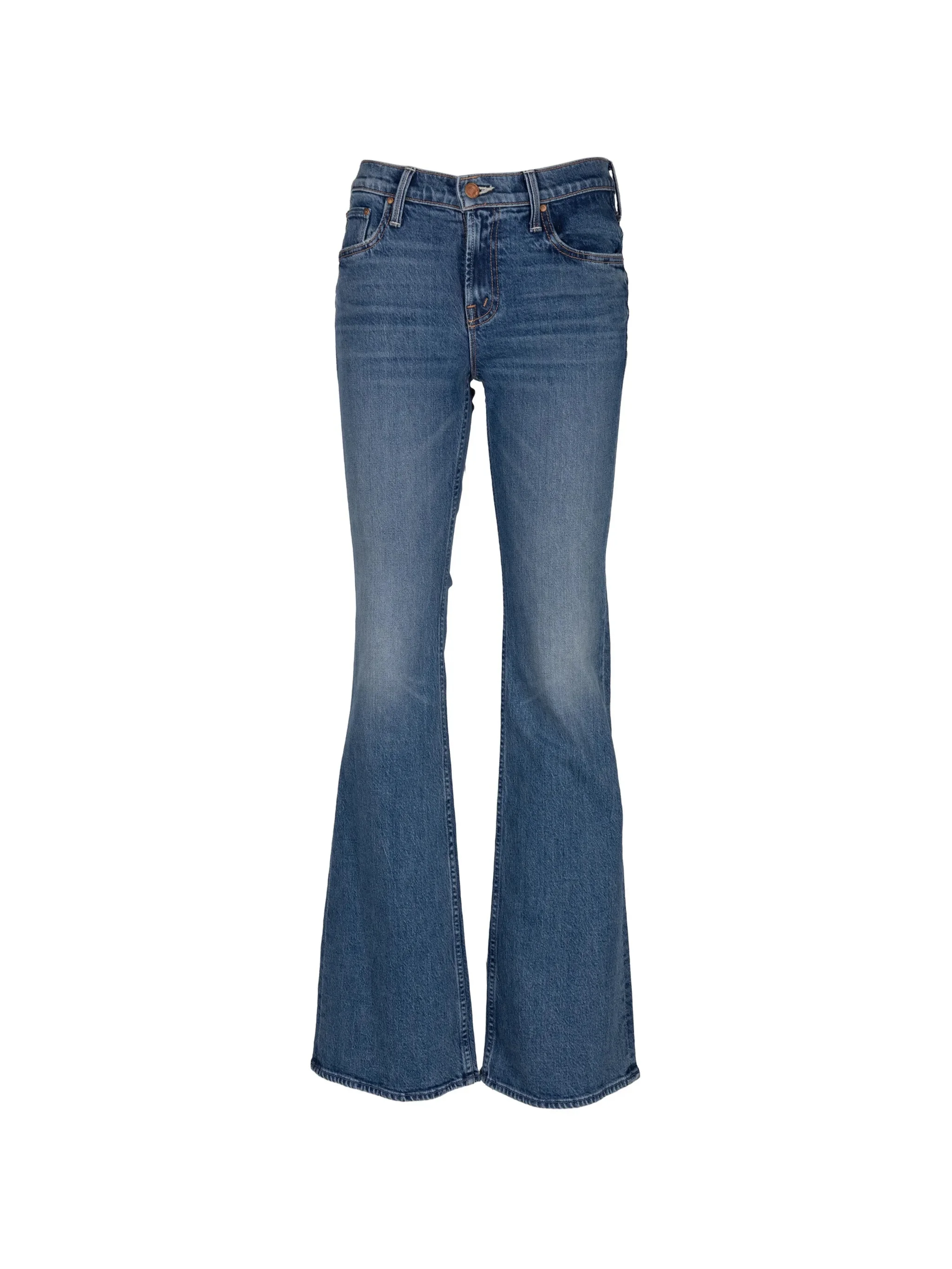 Mother The Jinx Faded-effect Flared Jeans - 1
