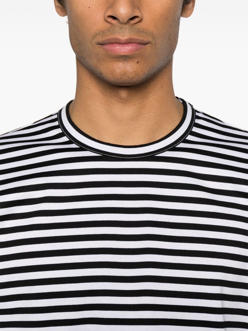 x Comme des Garçons striped T-shirt - 4
