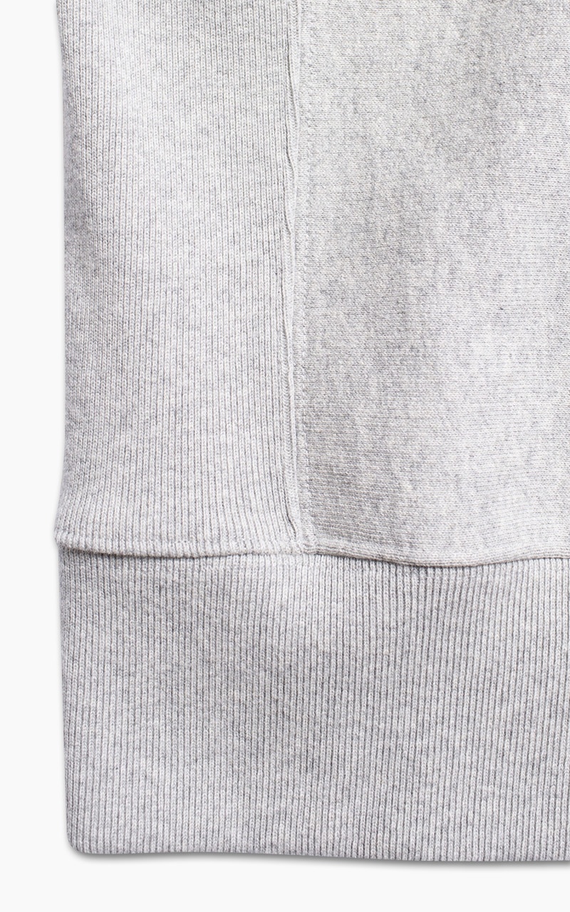 HASSE CREW NECK GREYMELANGE - 6