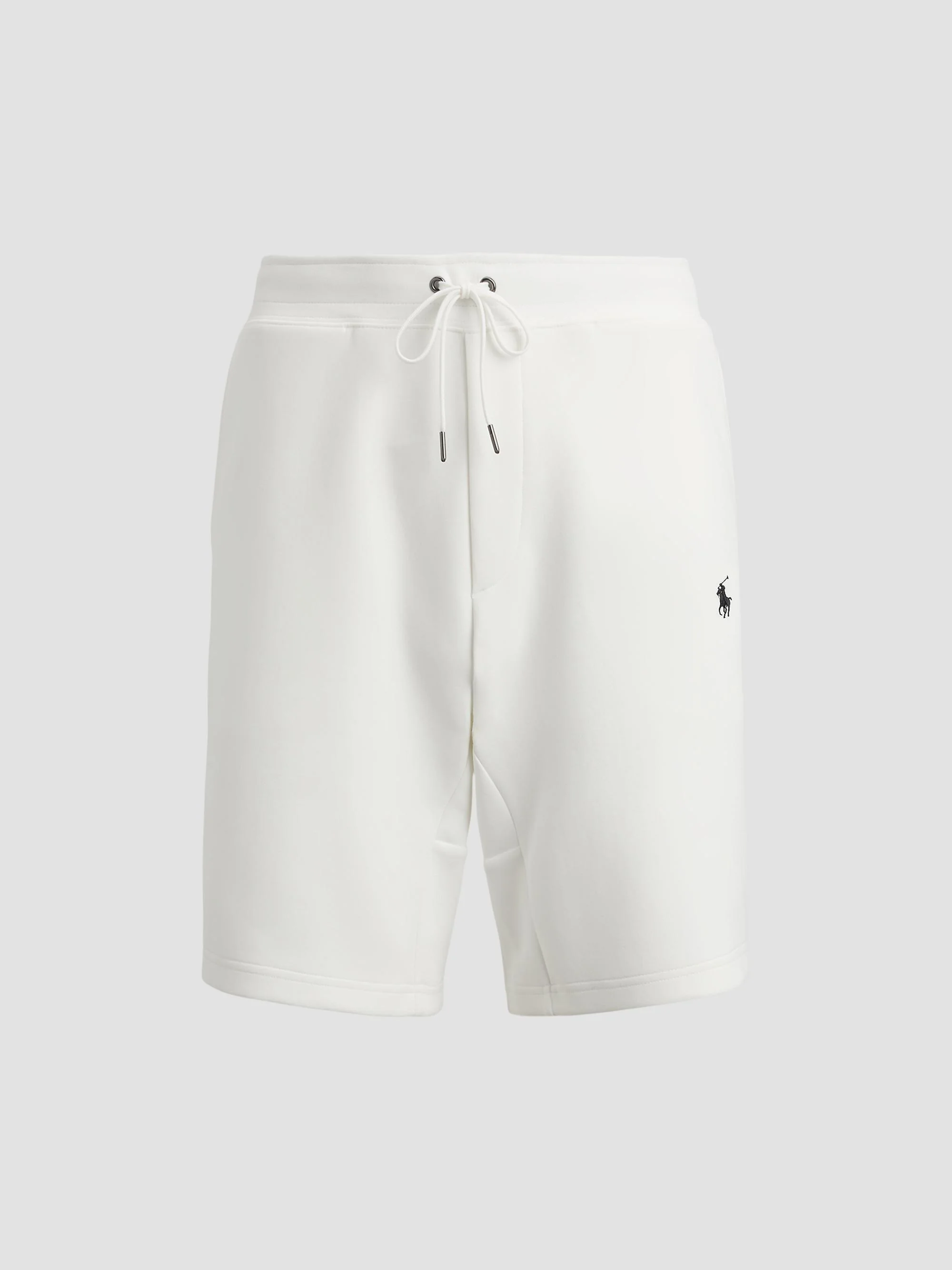 Men's Double-Knit Drawstring Shorts - White - 1