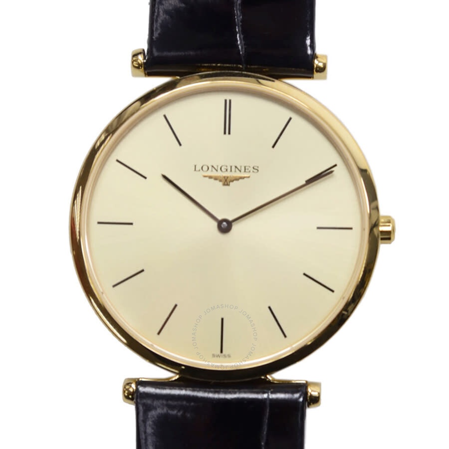 Longines La Grande Classique Quartz Gold Dial Ladies Watch L4.709.2.32.2 - 2