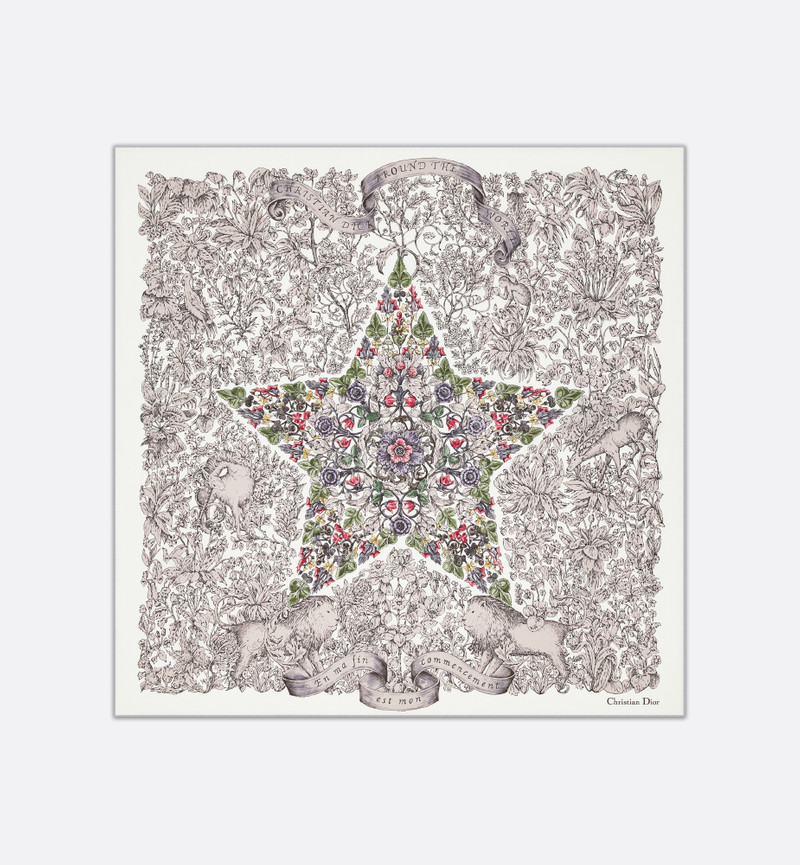 Dior Around the World 90 Square Scarf 1