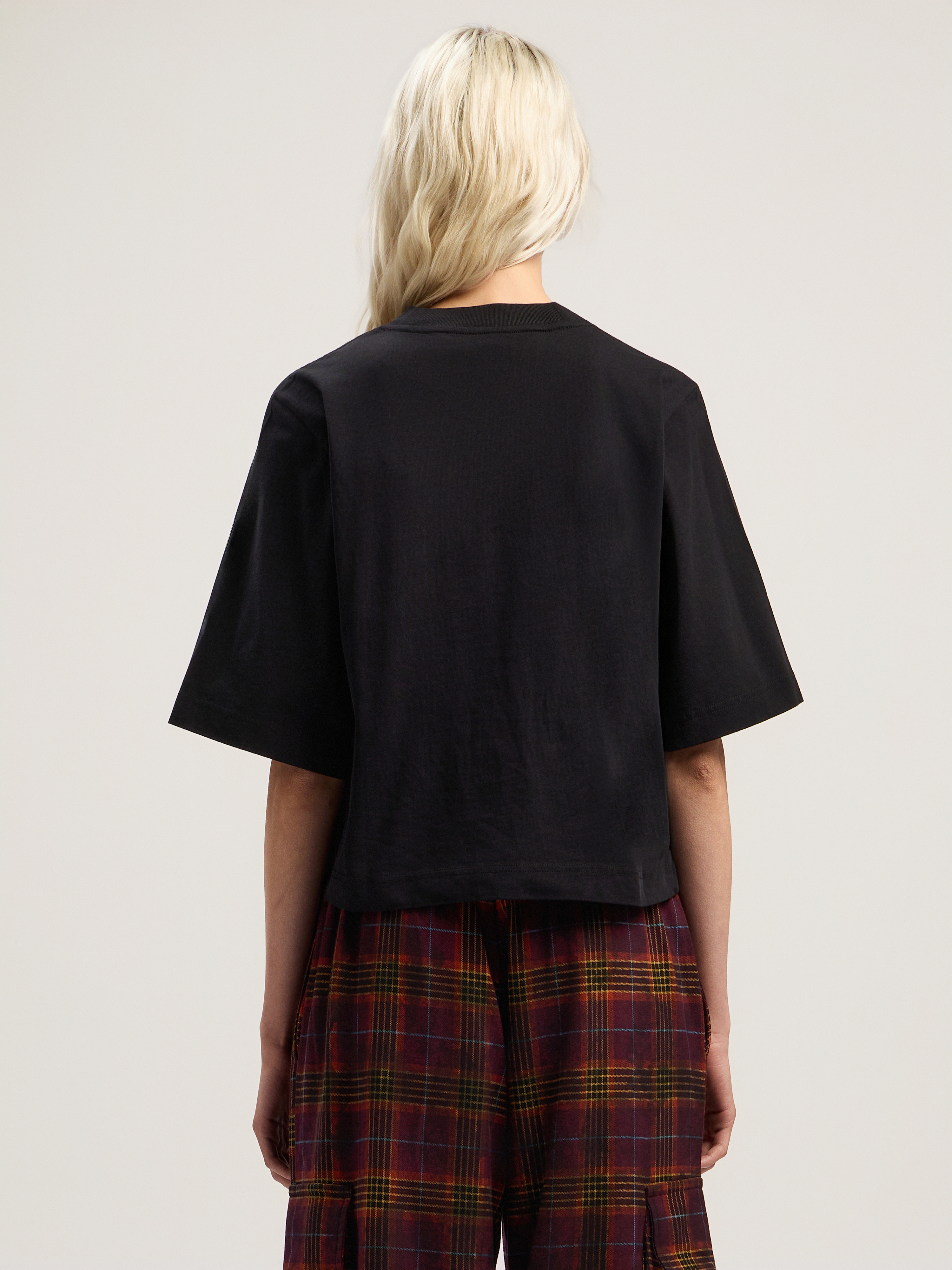 Spray Bear Cropped Tee - 4
