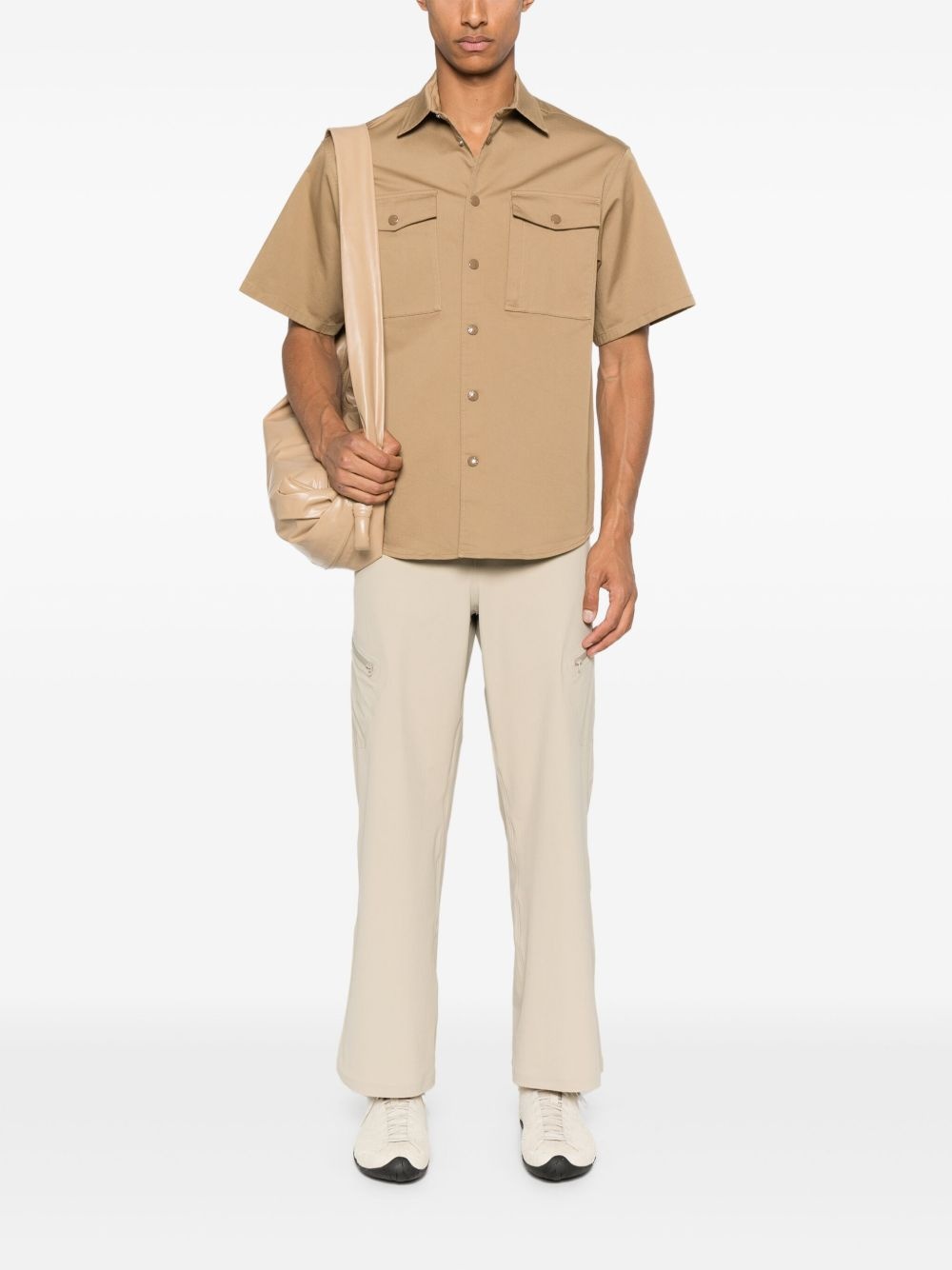 flap-pocket shirt - 2