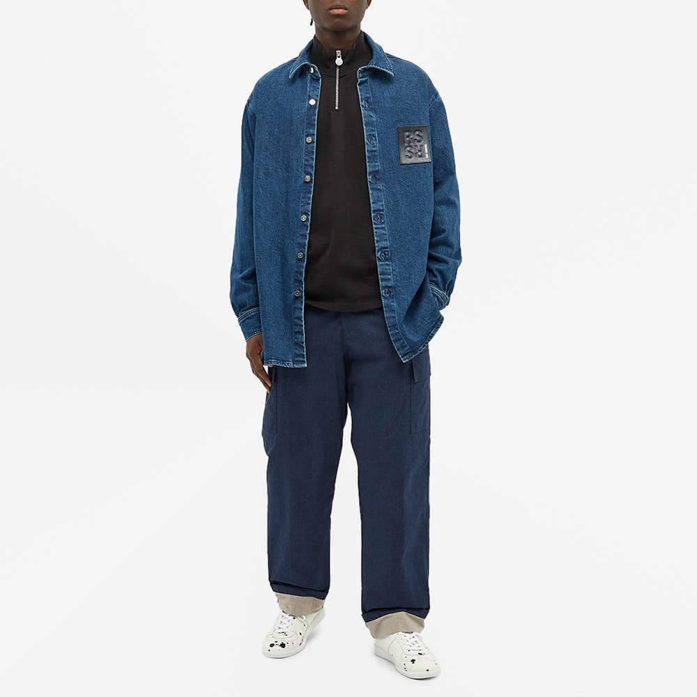 Raf Simons Denim Overshirt - 7