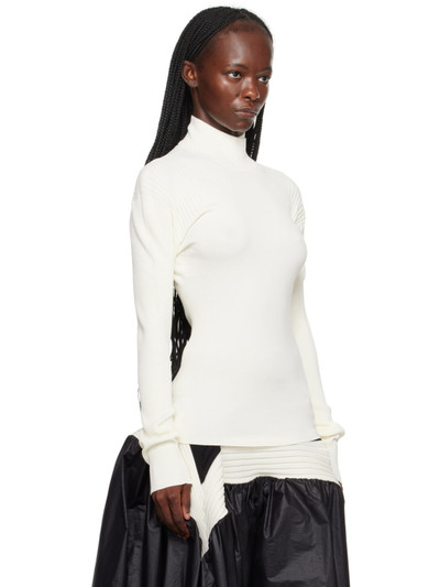ISSEY MIYAKE Off-White Mellow Turtleneck outlook