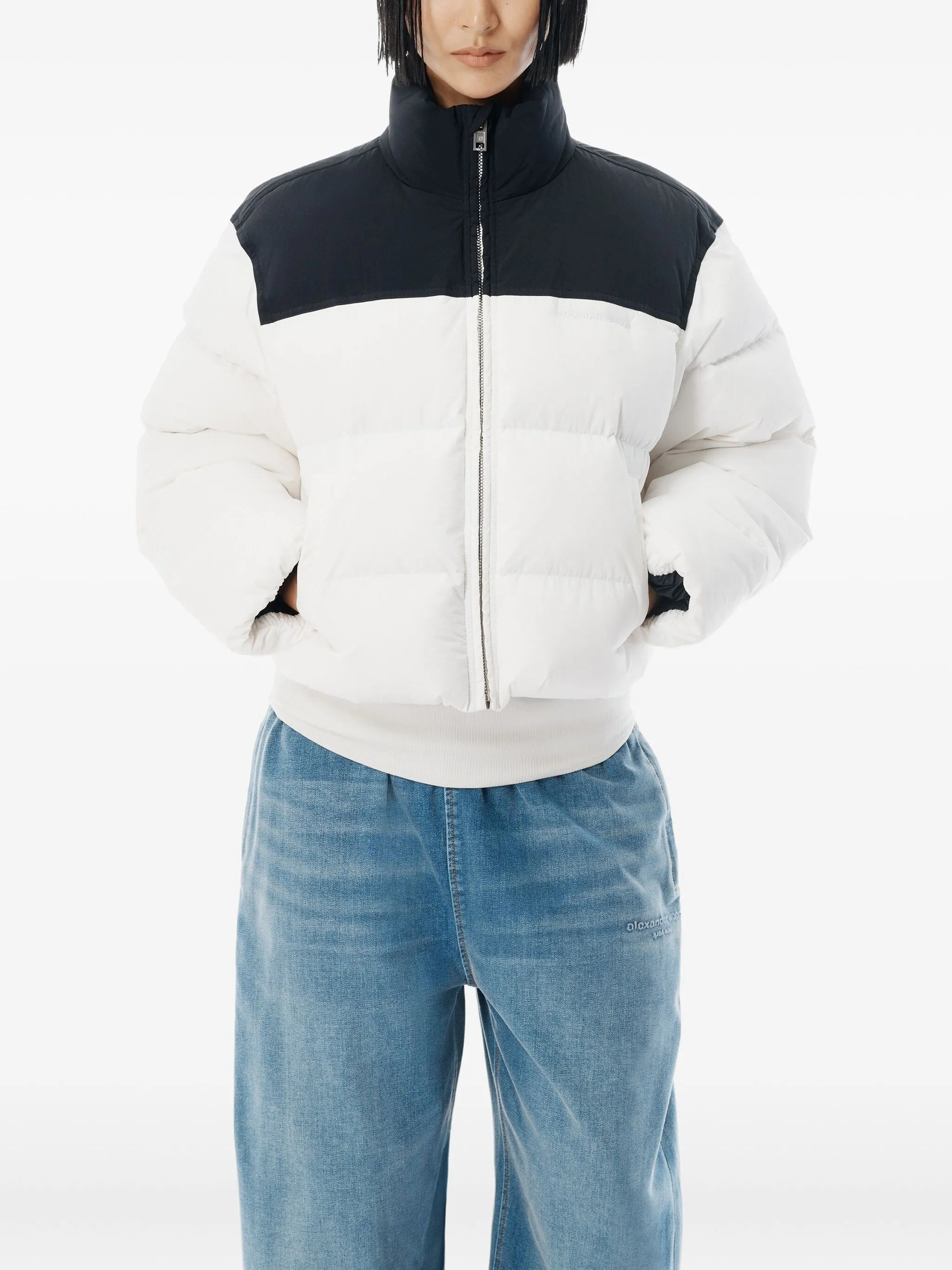 Alexander Wang Cropped Puffer Jacket - 3