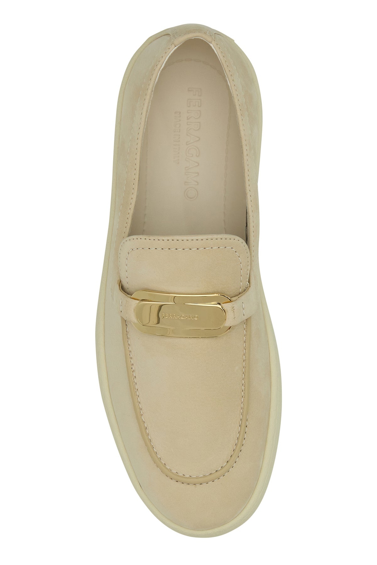 Sand leather Crio loafers - 4