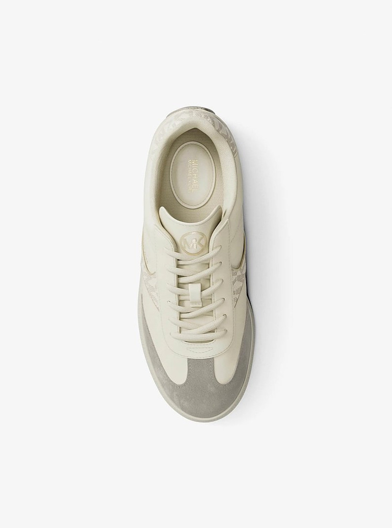 Sammy Mixed-Media Sneaker 5