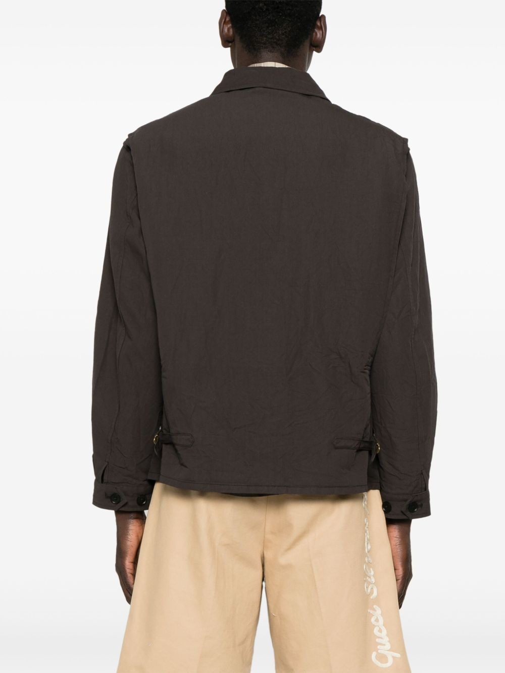 zip-up shirt jacket - 4