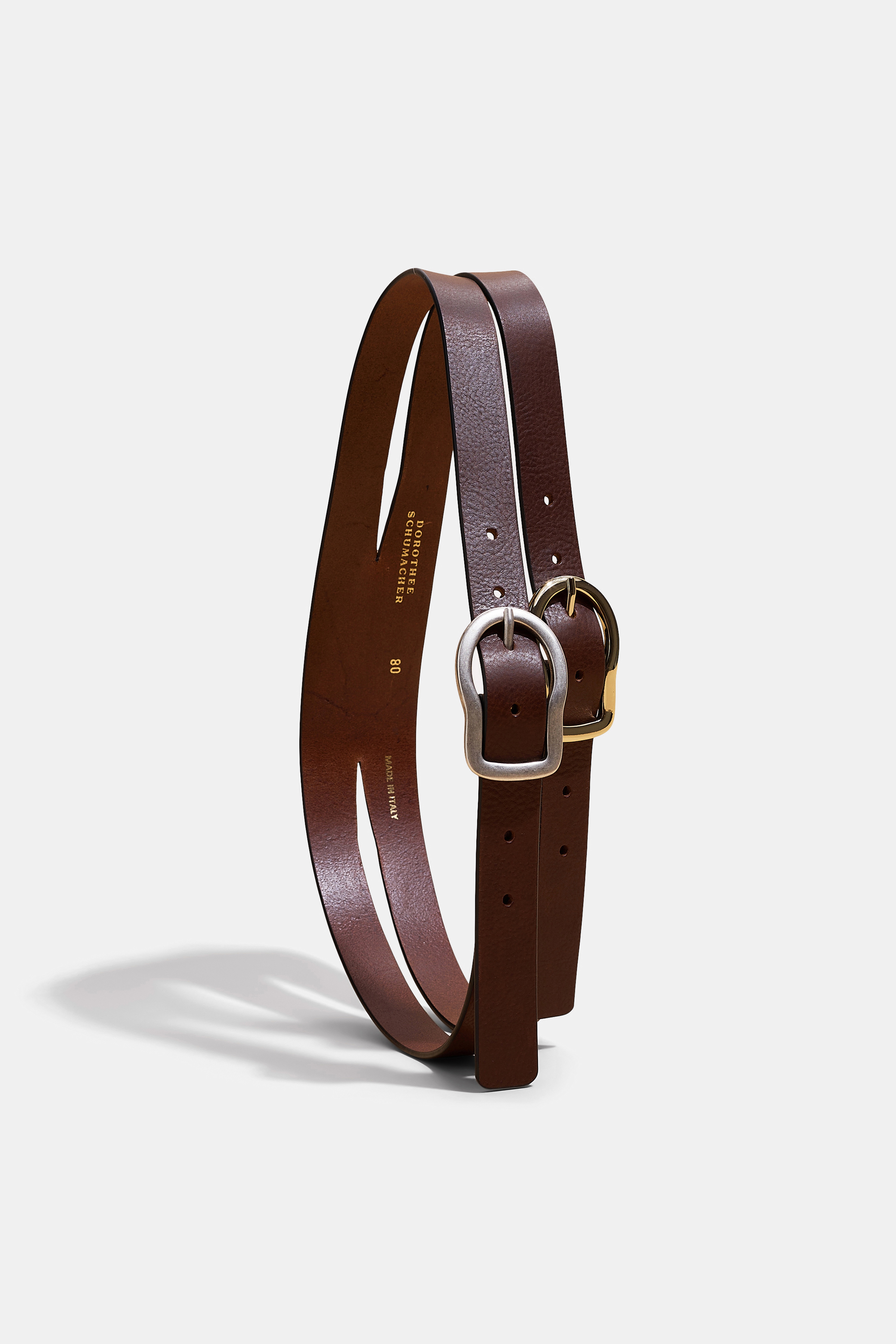 STRONG FEMININITY double belt - 1