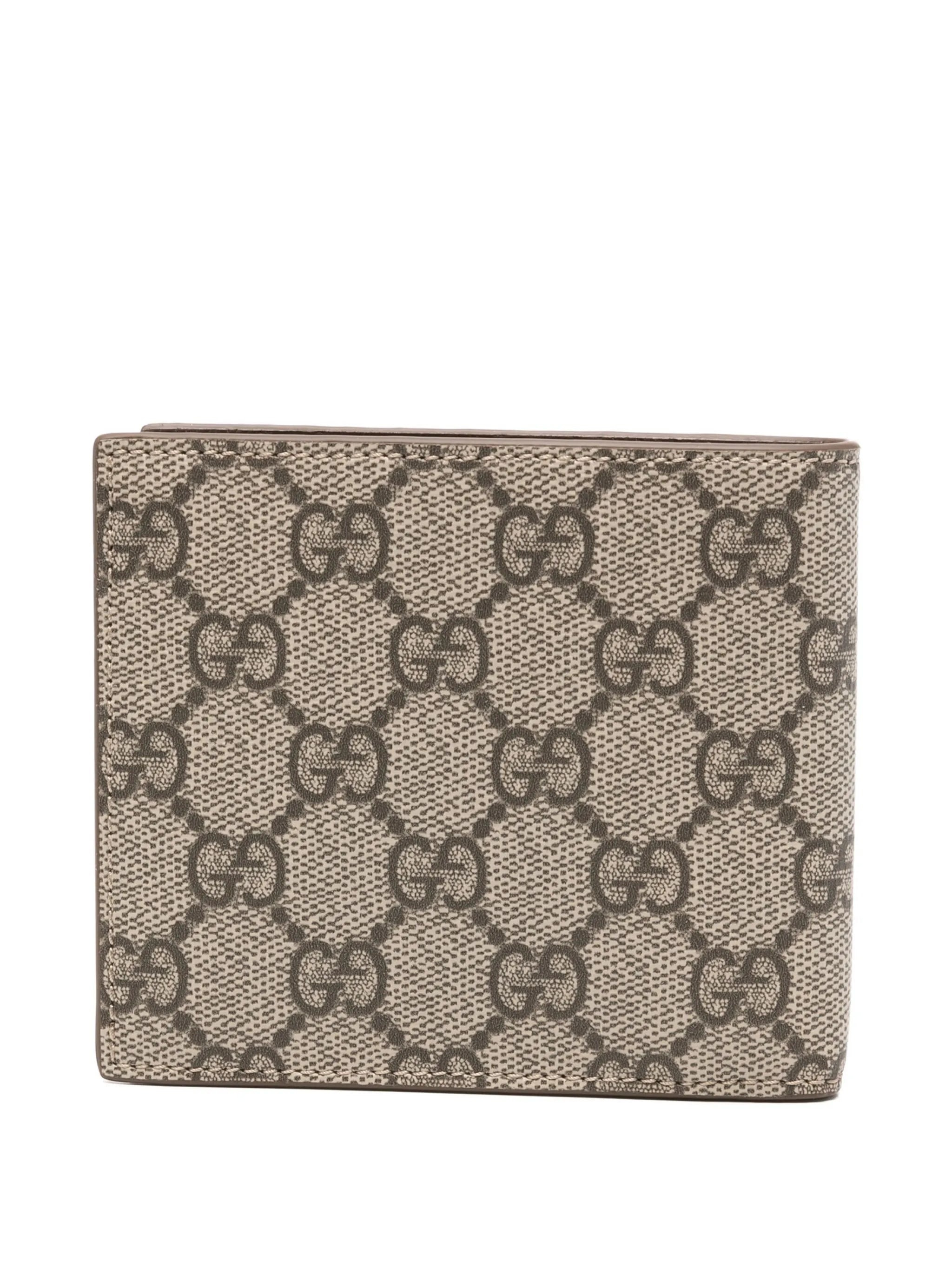 Gucci GG Supreme-canvas Leather Wallet - 2