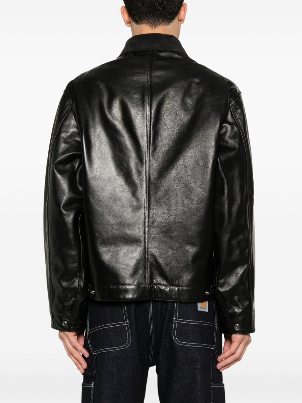 Junya Watanabe MAN Leather jacket | tessabit | REVERSIBLE