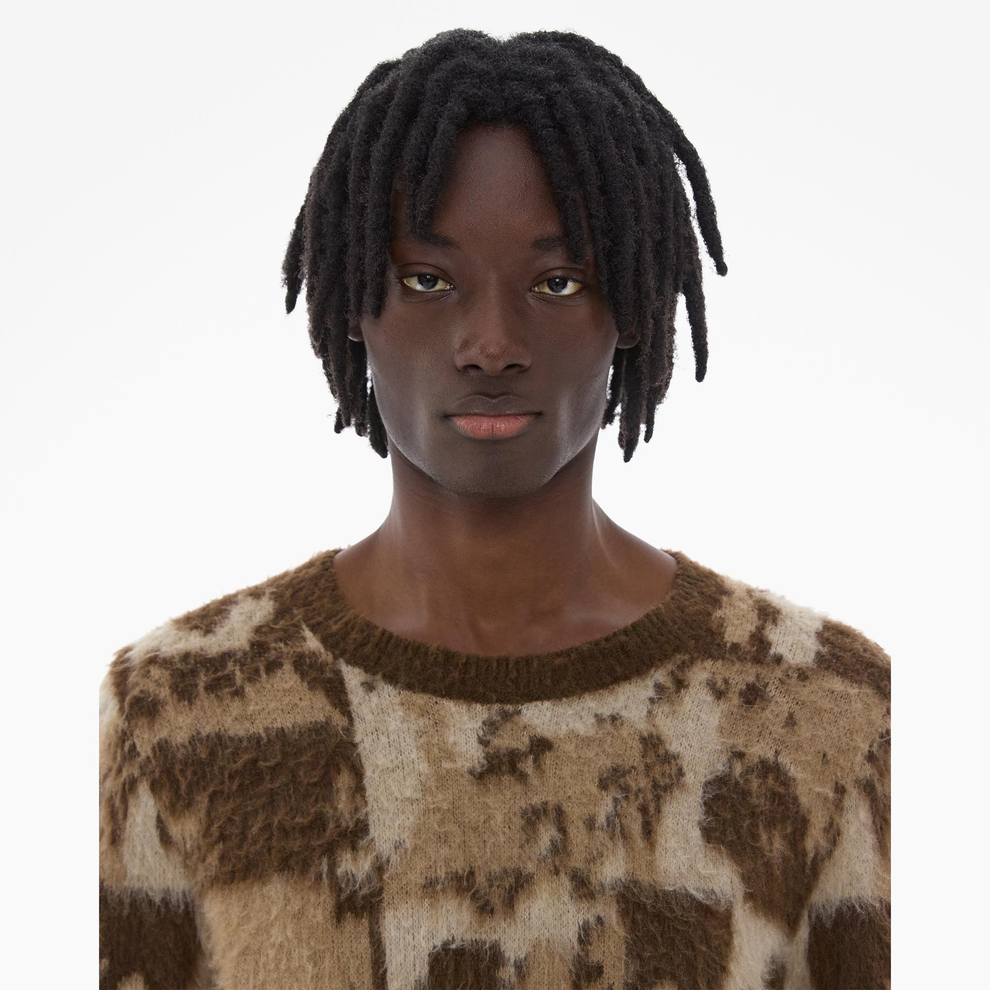 JACQUARD CREWNECK SWEATER - 7