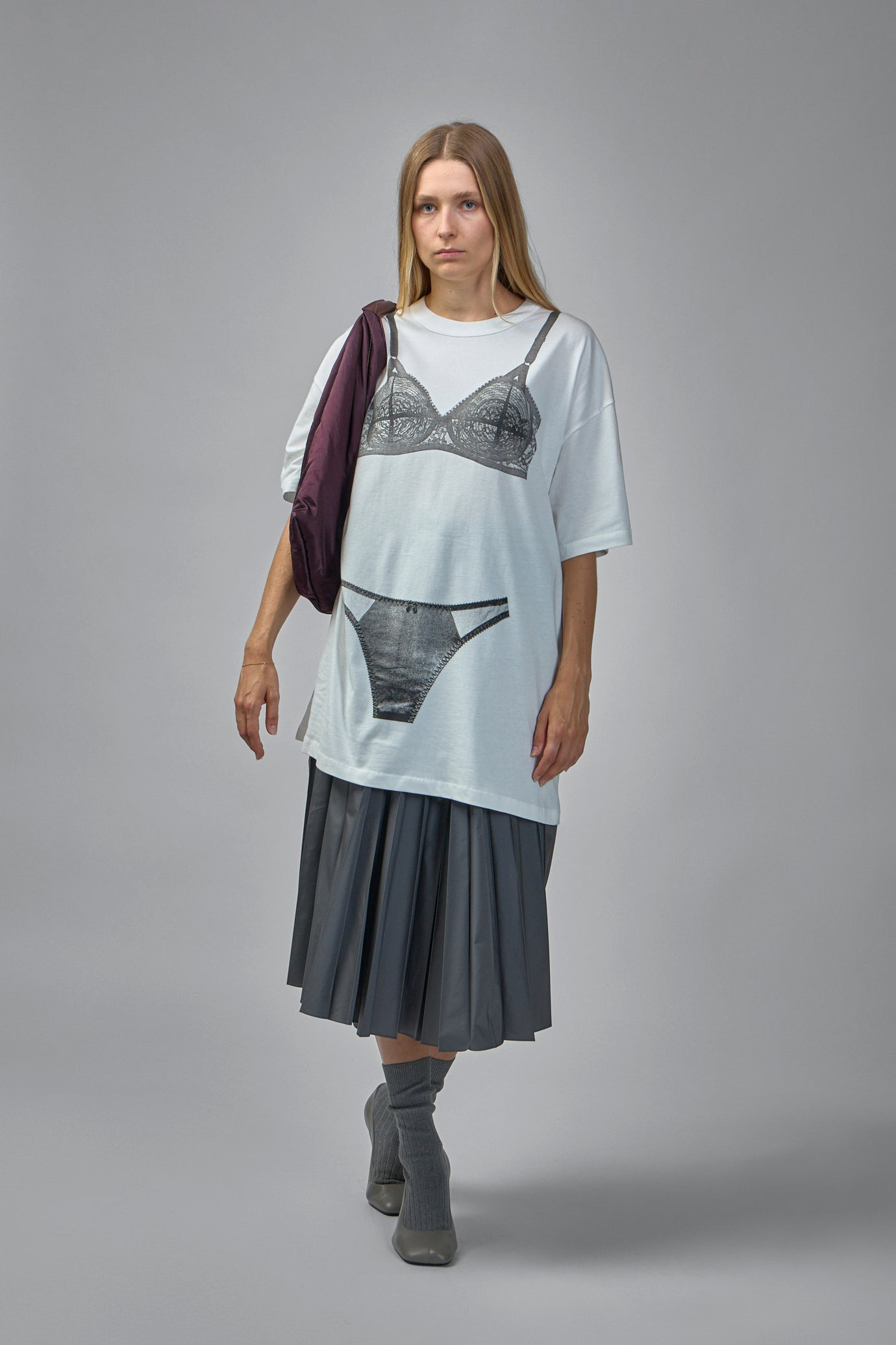 Trompe L’oeil Tall Tee Knit - 2