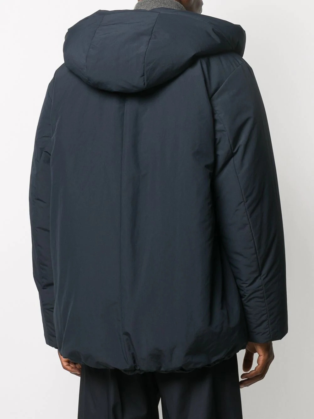 oversized padded zipped jacket - 4