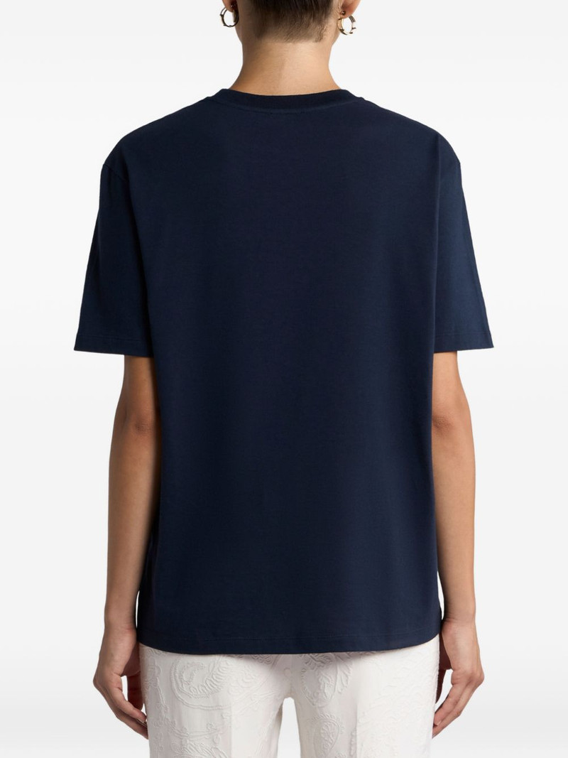 logo-embroidery T-shirt 3